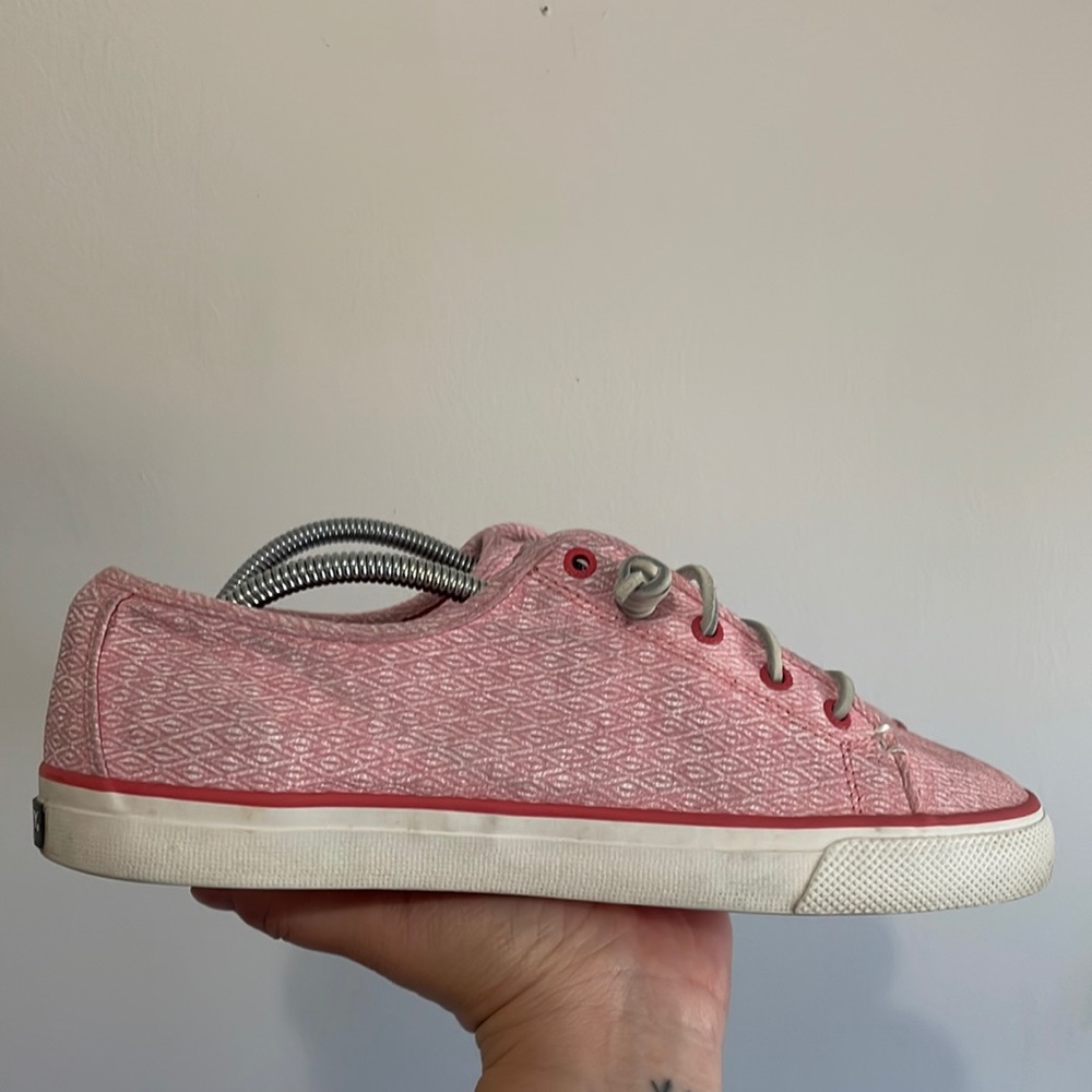 Sperry Top sider diamond rose sneakers size 10